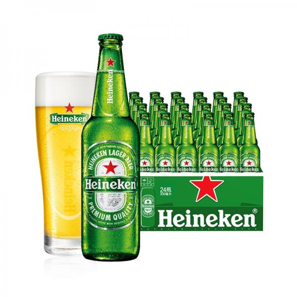 喜力啤酒近日正式在巴西推出喜力零酒精啤酒Heineken 0.0